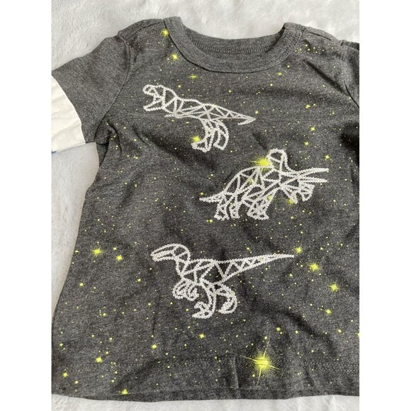 OshKosh Bgosh Baby Dinosaur Constellation Long Sleeve Shirt 6-9M - Picture 3 of 4
